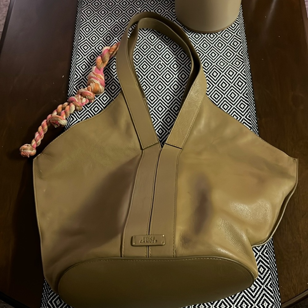 Vince Camuto Afina Leather Tote